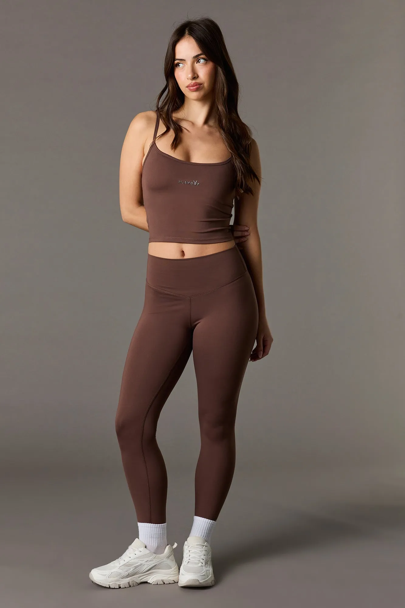 Active Playboy HD Print Cropped Tank sold by Urban Planet product image thumbnail 3