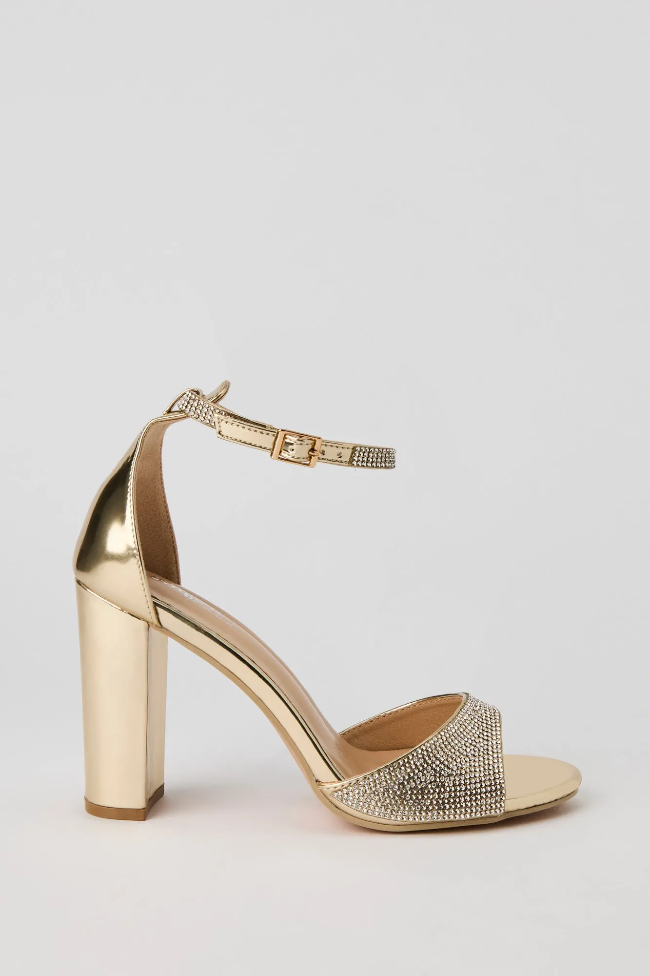 Rhinestone Ankle Band High Heel sold by Urban Planet product image thumbnail 2