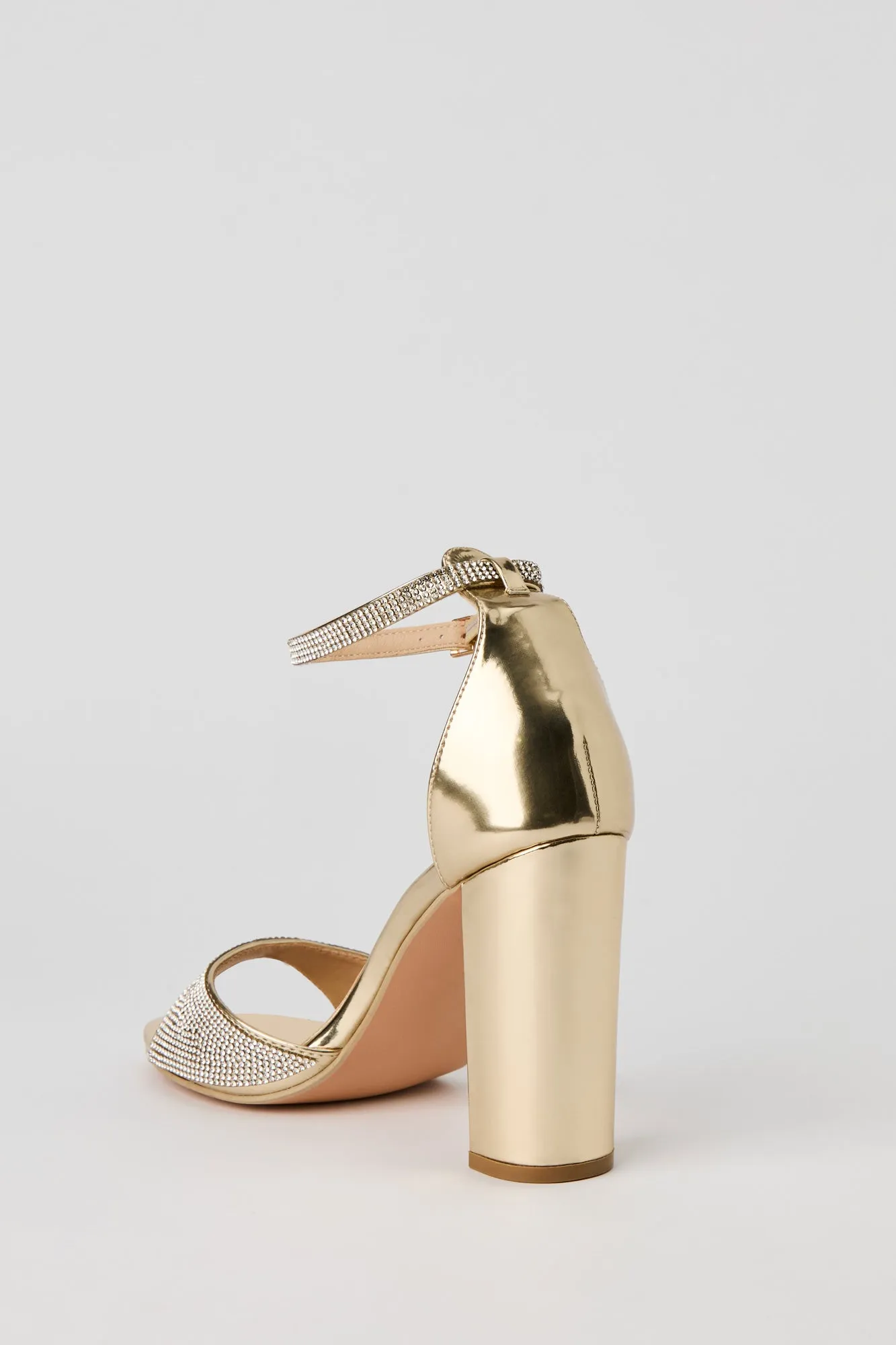 Rhinestone Ankle Band High Heel sold by Urban Planet product image thumbnail 4
