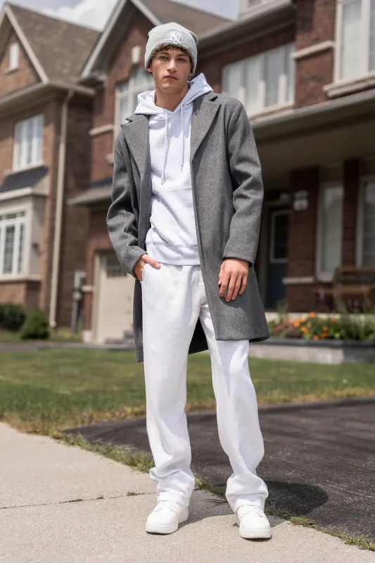 Button Front Peacoat sold by Urban Planet