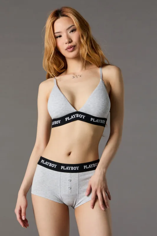 Playboy V-Neck Bra sold by Urban Planet