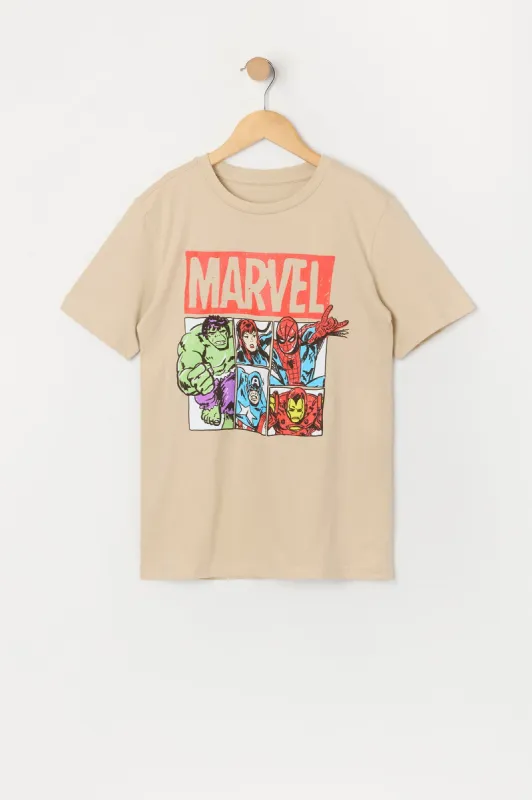 T-shirt à imprimé Marvel pour garçon sold by Urban Planet