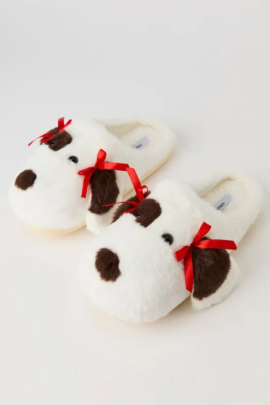 3D Dog Ribbon Slippers sold by Urban Planet