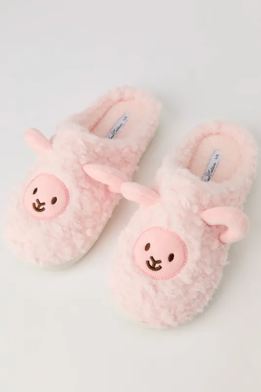 3D Lamb Faux Fur Slippers sold by Urban Planet