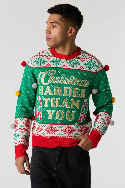 Jingle Bell Christmas Sweater sold by Urban Planet