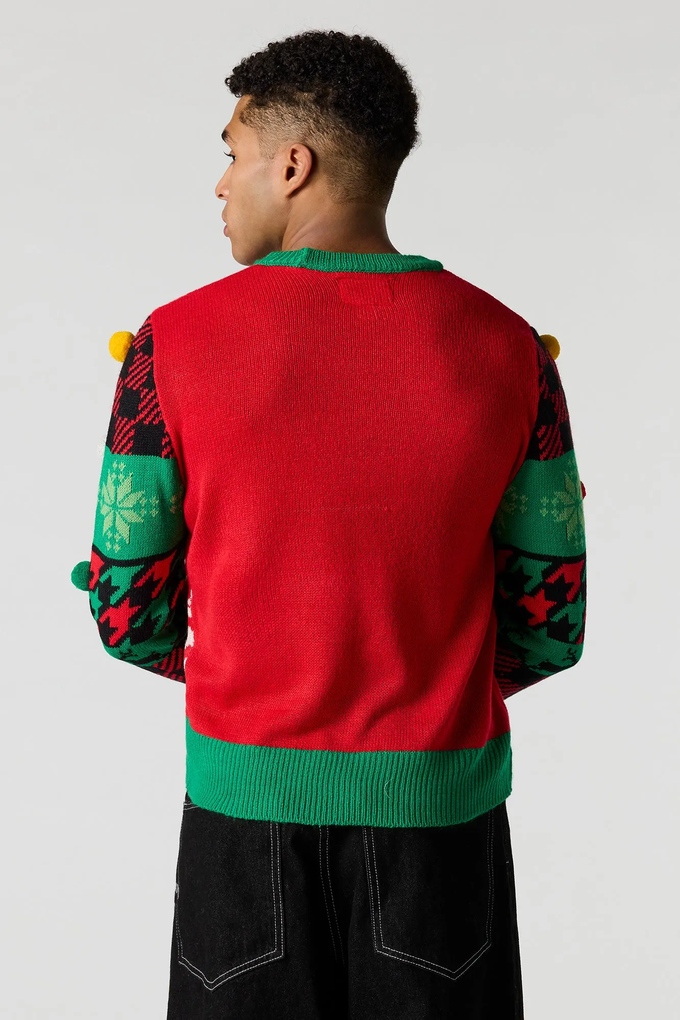 Pom-Pom Christmas Sweater sold by Urban Planet product image thumbnail 2
