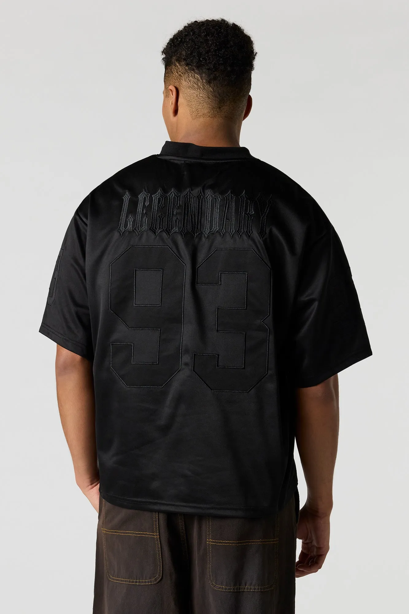 Embroidered Football Jersey sold by Urban Planet product image thumbnail 5