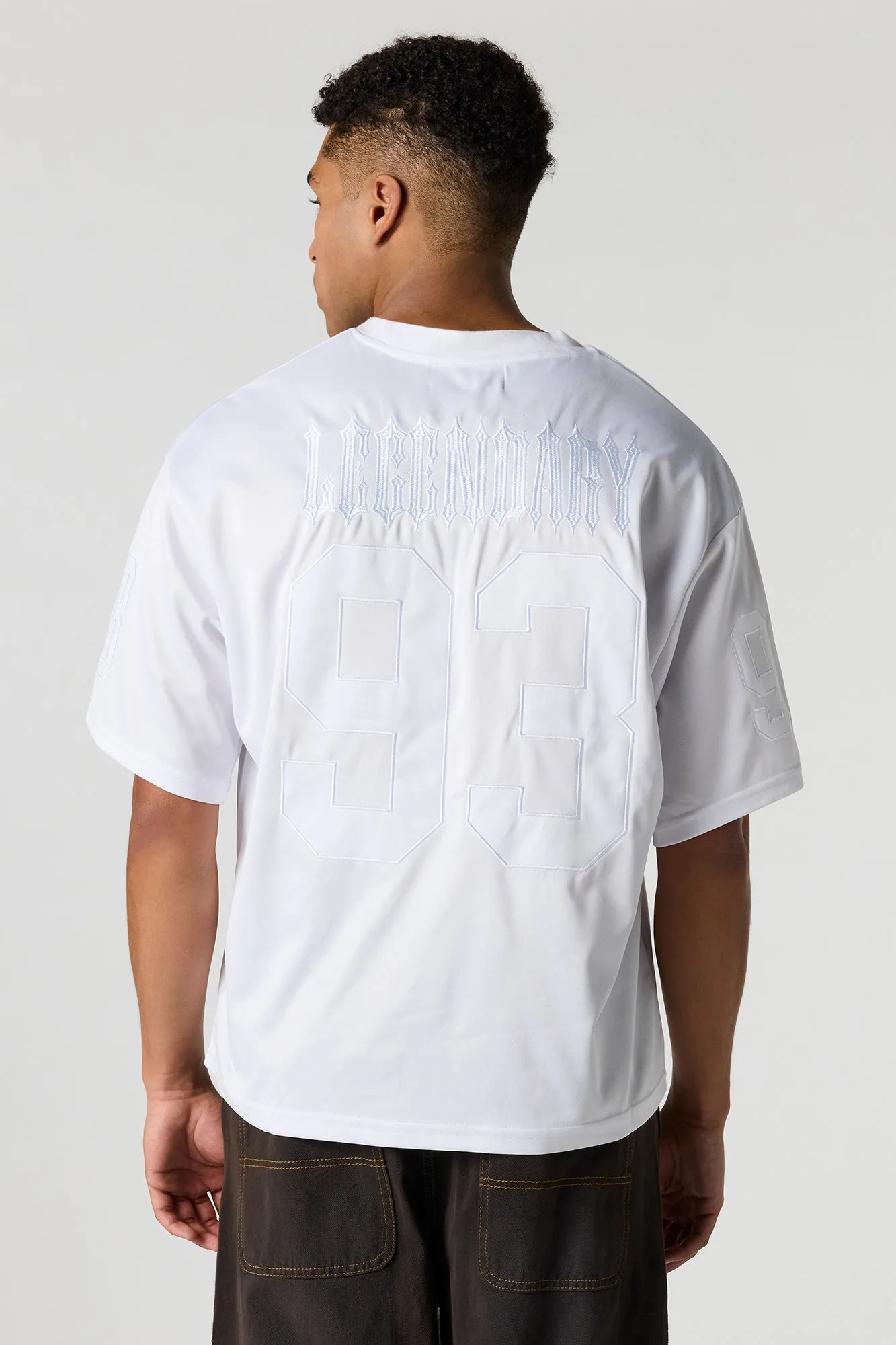 Embroidered Football Jersey sold by Urban Planet product image thumbnail 2