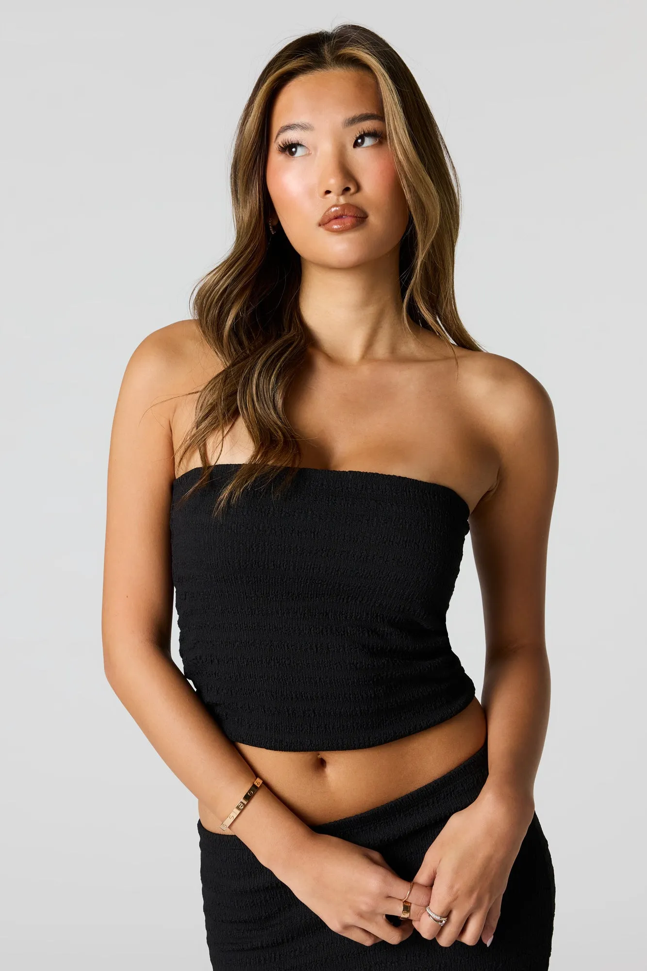 Textured Tube Top sold by Urban Planet product image thumbnail 4