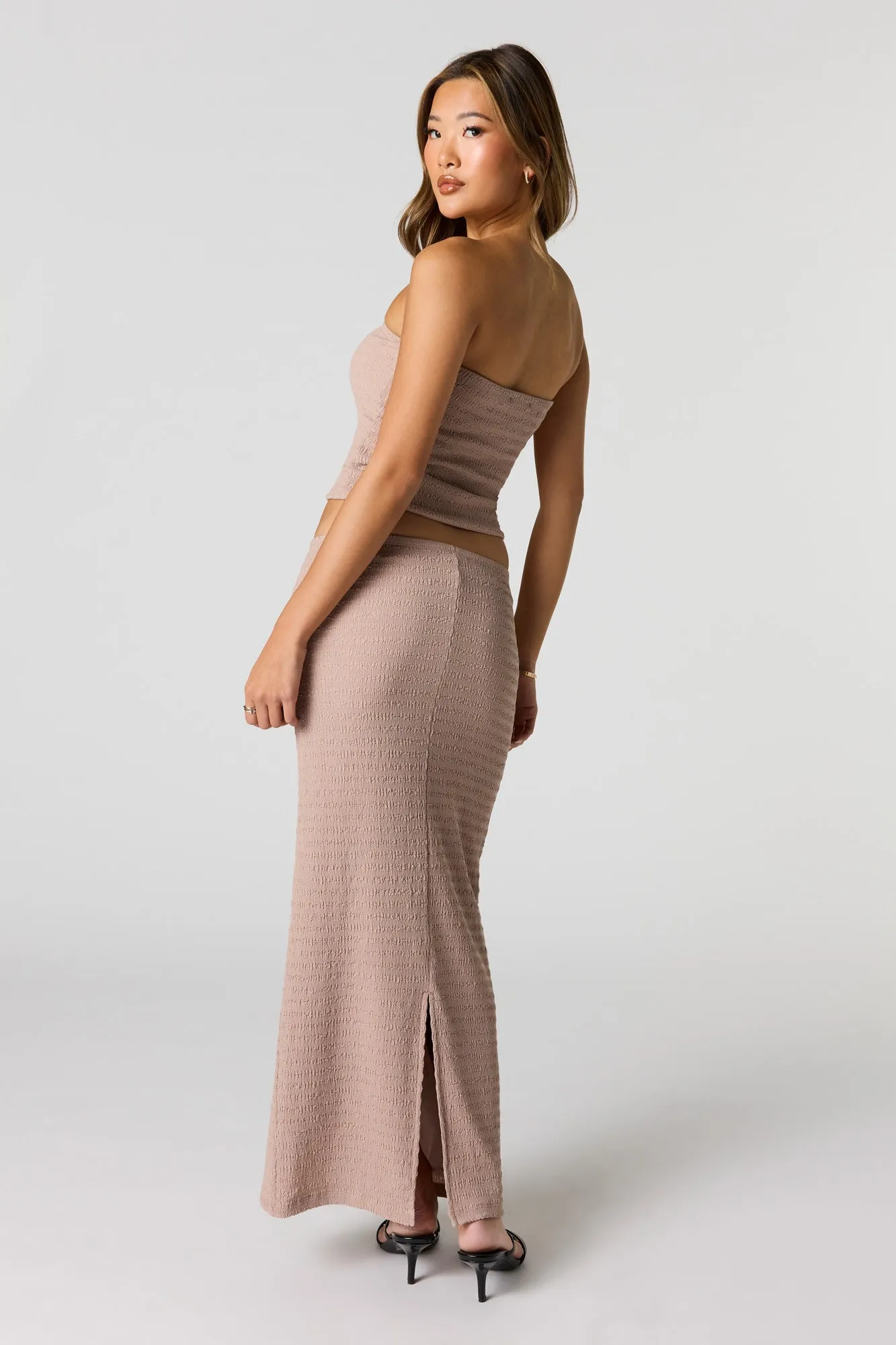Textured Maxi Skirt sold by Urban Planet product image thumbnail 3
