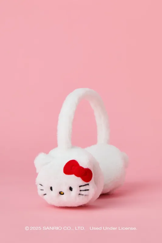 Hello Kitty® Plush Earmuffs sold by Urban Planet