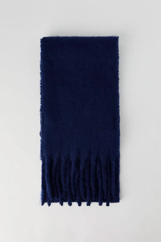 Thin Bouclé Knit Scarf sold by Urban Planet