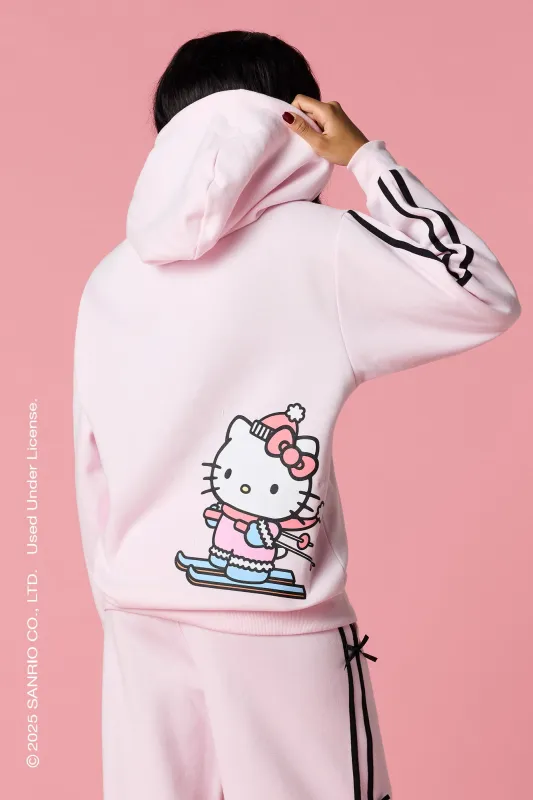 Hello Kitty® Ski Puff Print Hoodie sold by Urban Planet