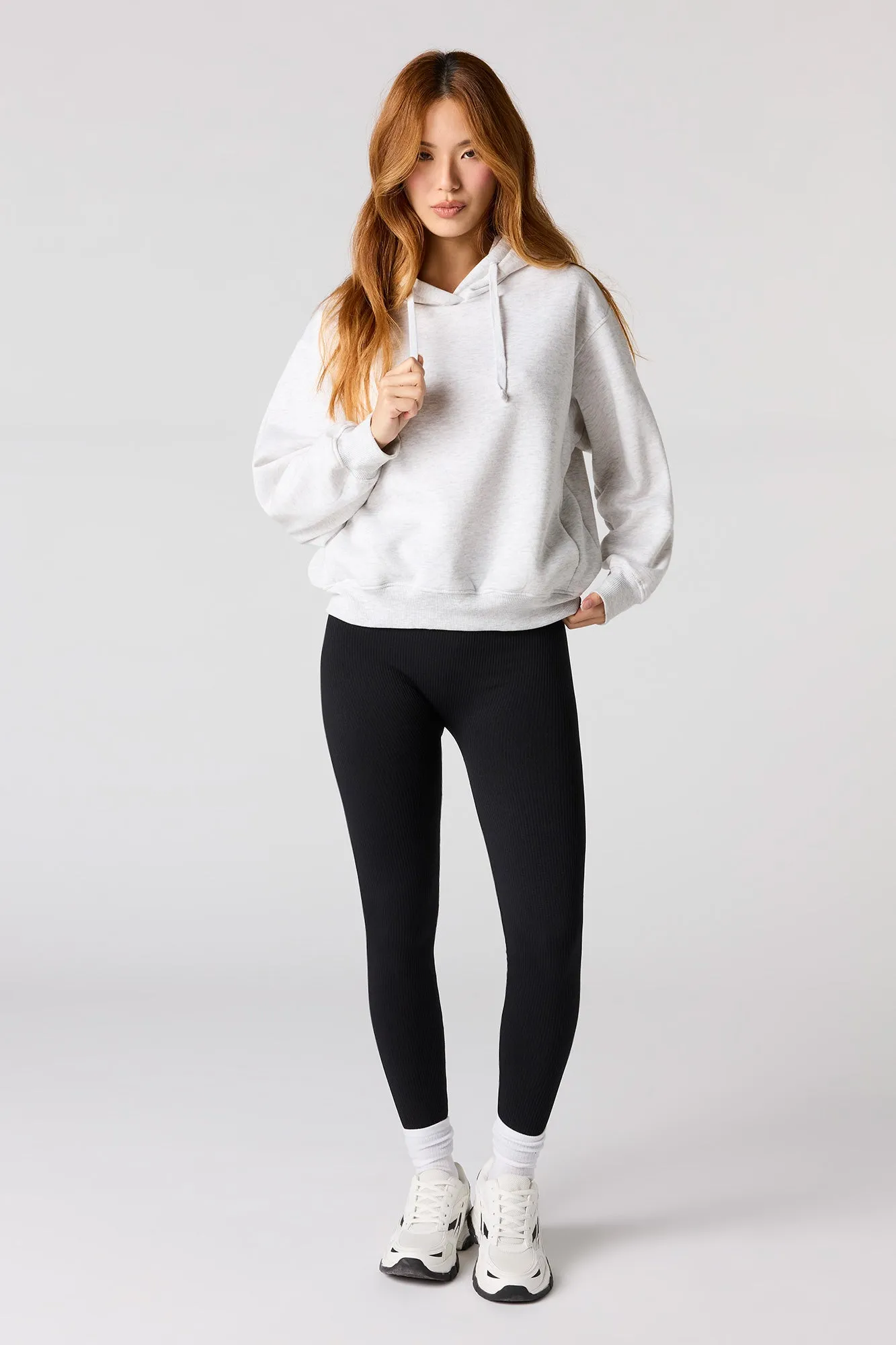 High Rise Seamless Ribbed Legging sold by Urban Planet product image thumbnail 4