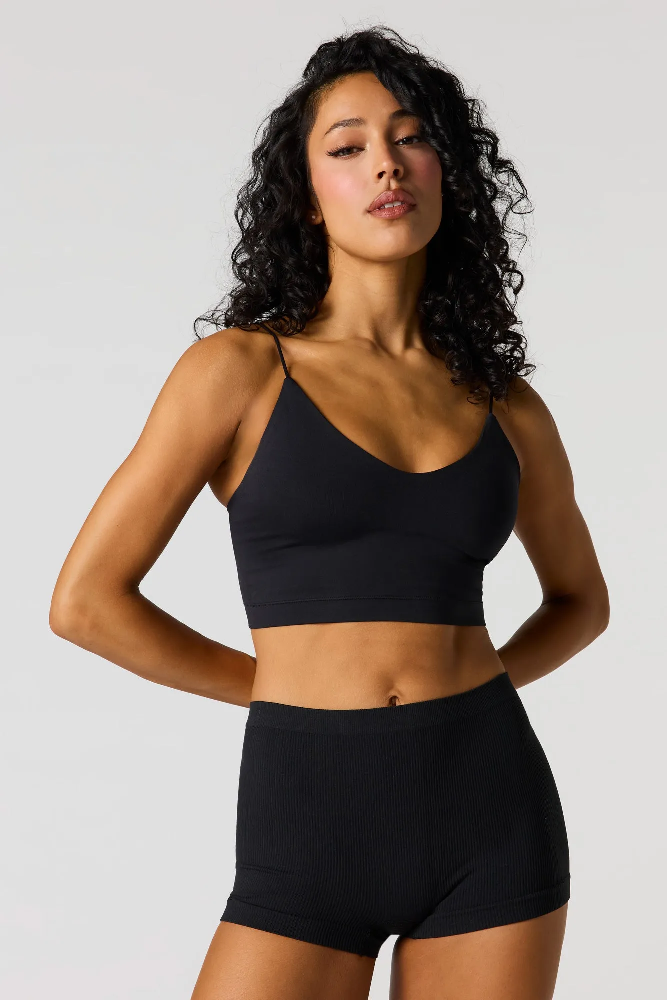 Seamless Ribbed Boy Short (2 Pack) sold by Urban Planet product image thumbnail 4