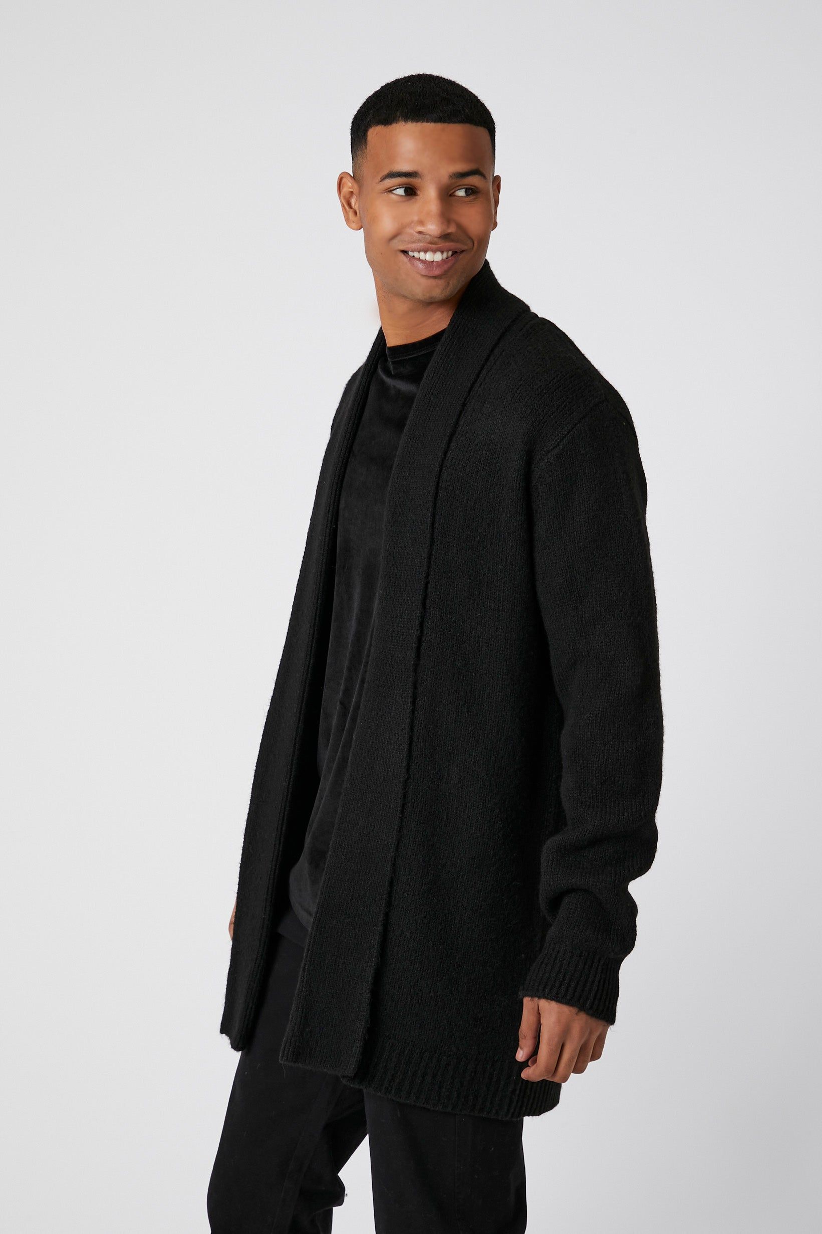 Open Front Knit Cardigan sold by Urban Planet product image thumbnail 2