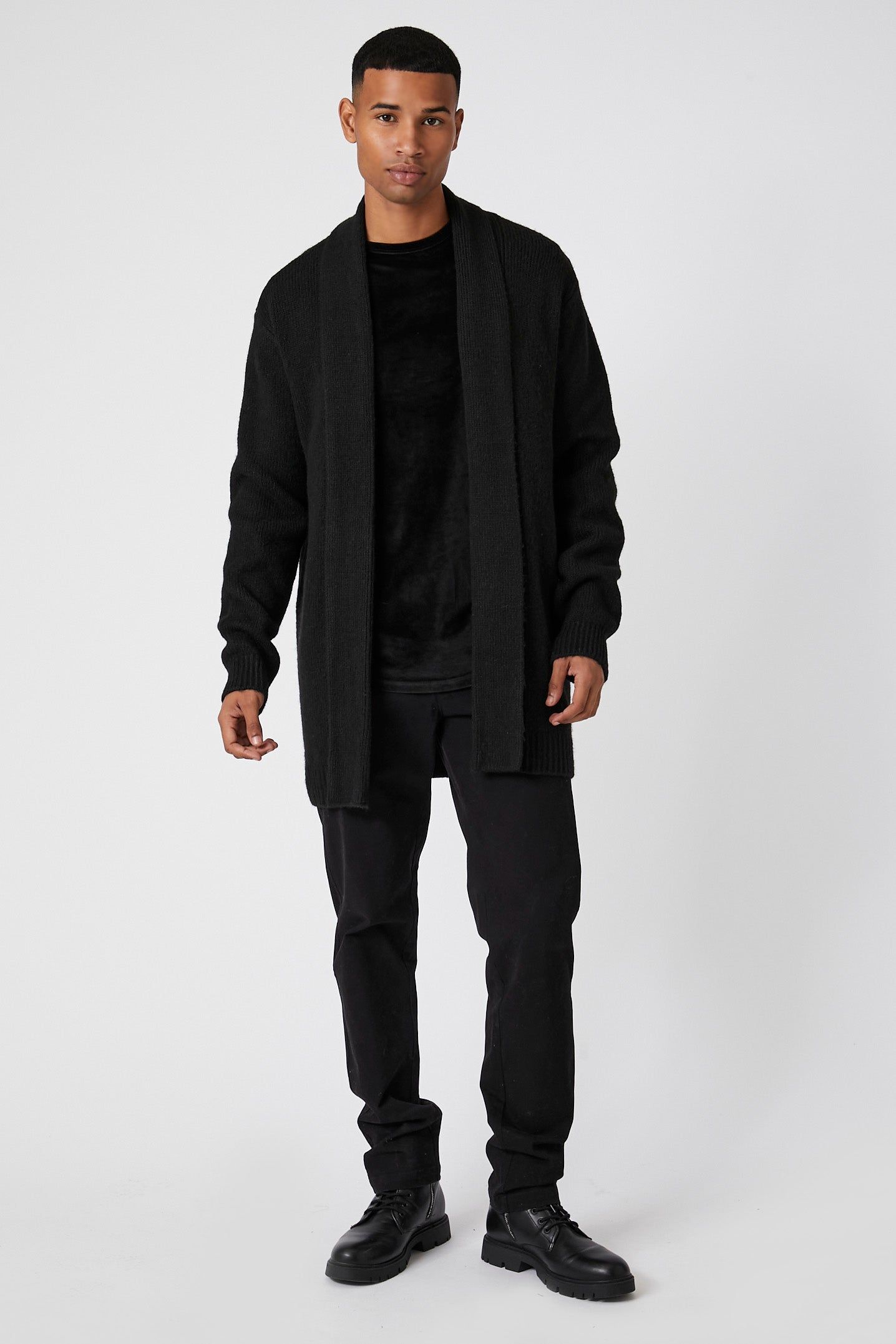 Open Front Knit Cardigan sold by Urban Planet product image thumbnail 4