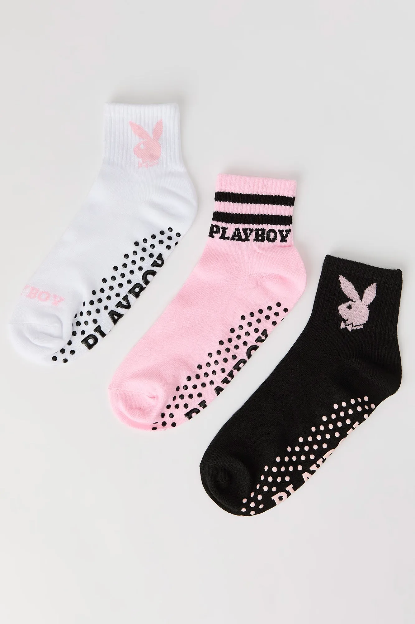 Playboy Grip Socks (3 Pack) sold by Urban Planet