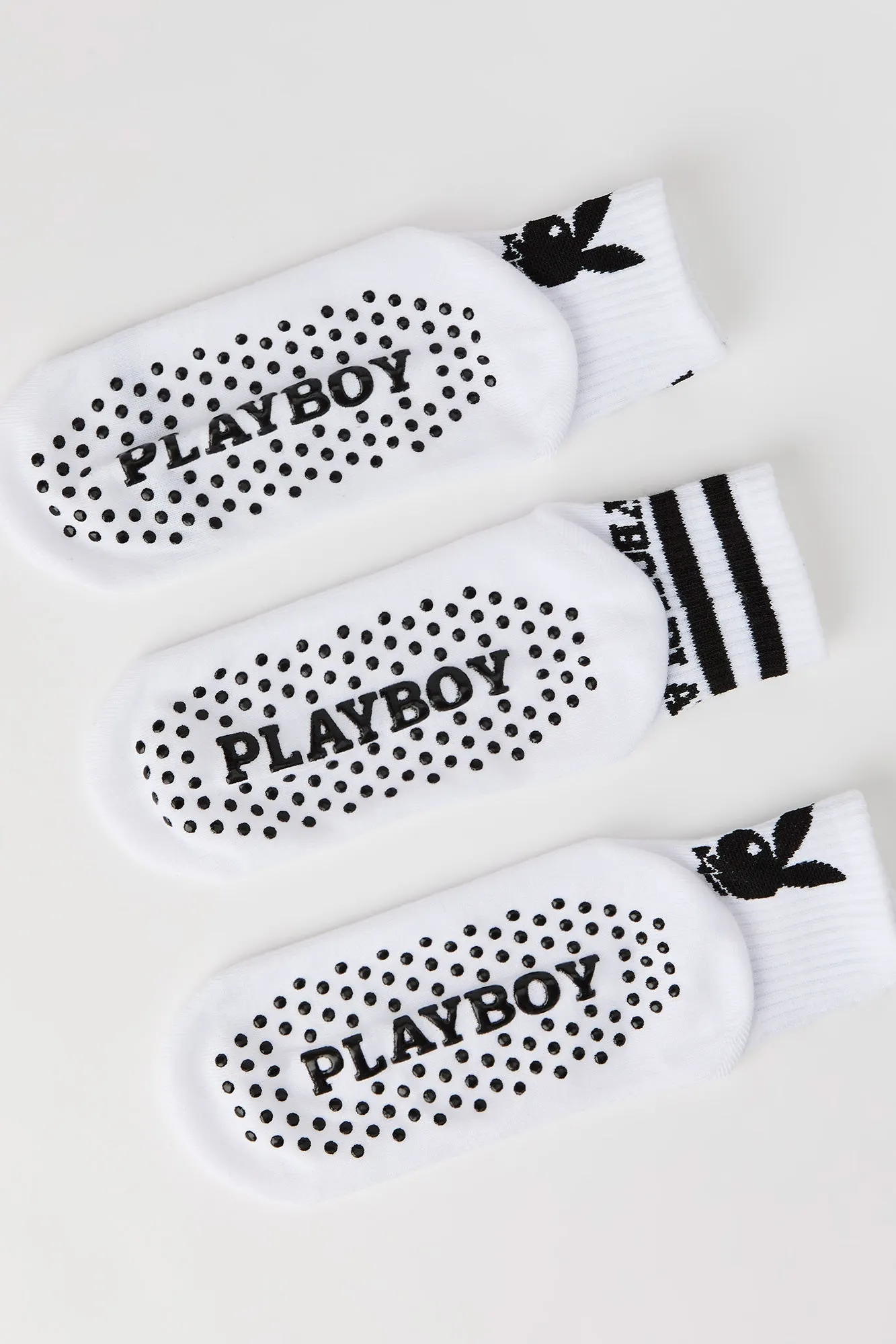 Playboy Grip Socks (3 Pack) sold by Urban Planet product image thumbnail 4