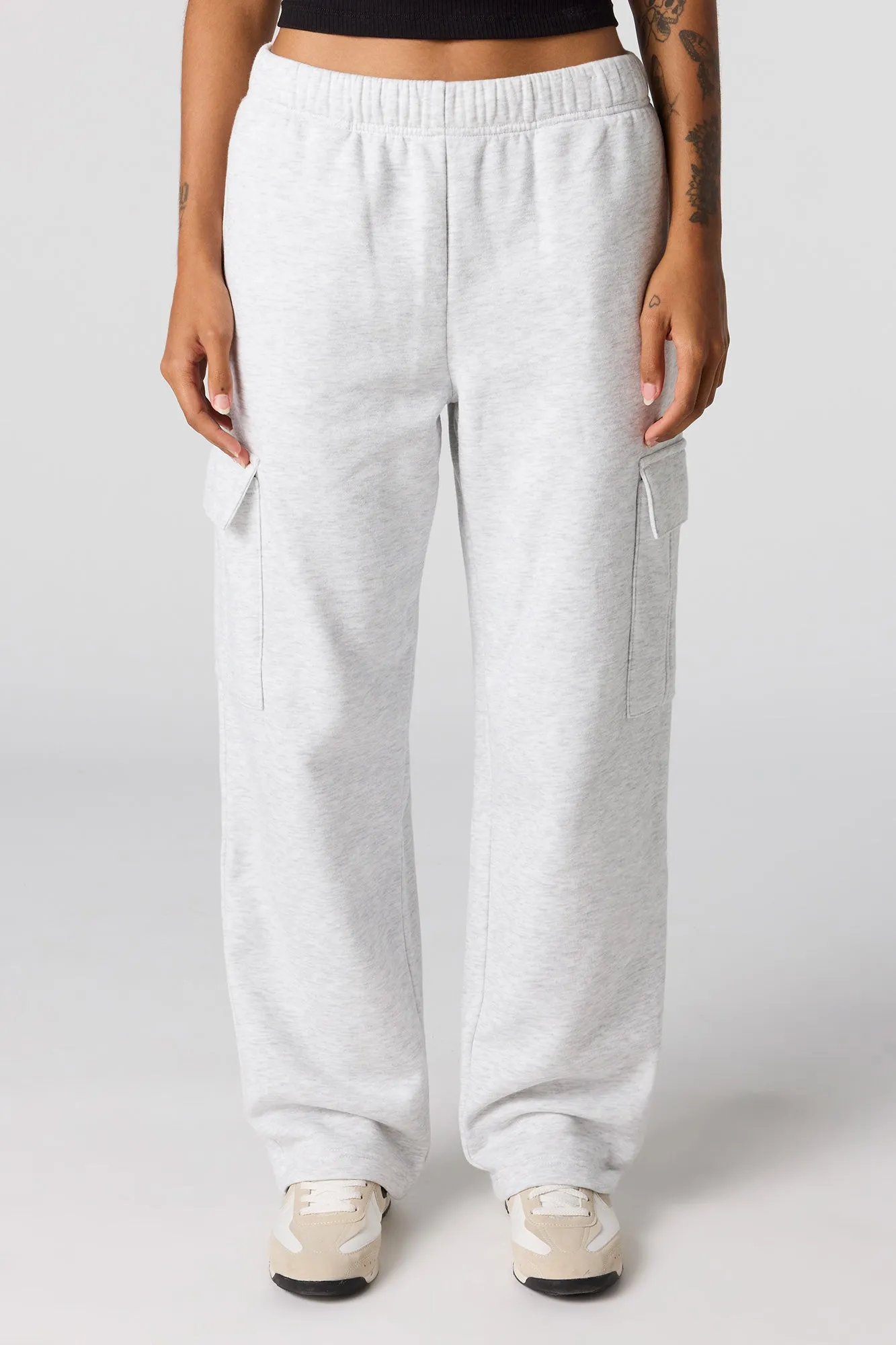 Wide Leg Cargo Sweatpant sold by Urban Planet product image thumbnail 2