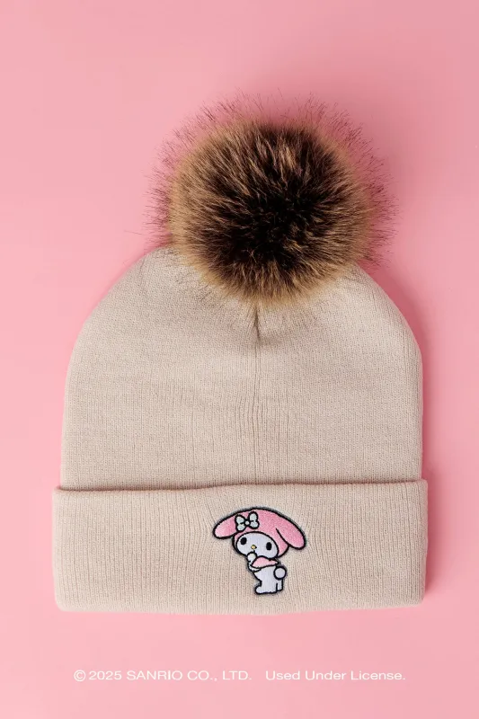 My Melody™ Patch Knit Beanie sold by Urban Planet