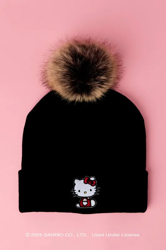 Hello Kitty® Patch Knit Beanie sold by Urban Planet