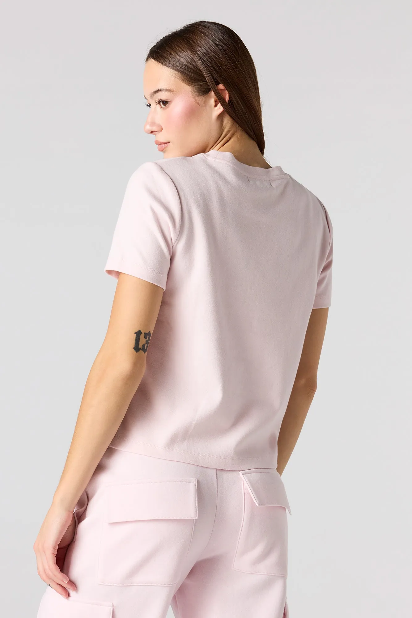 Luxe Heavy Cotton Relaxed T-Shirt sold by Urban Planet product image thumbnail 2