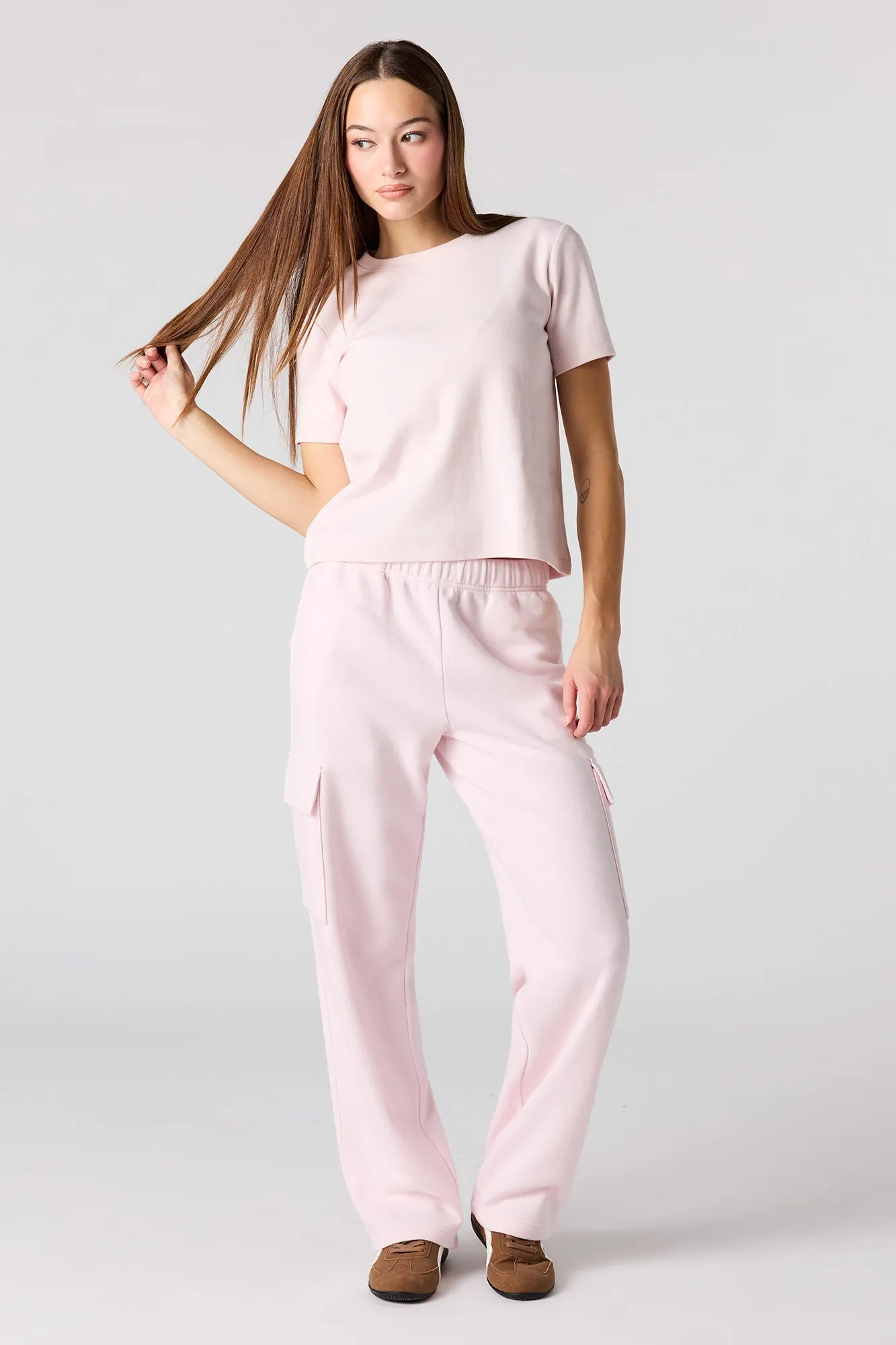 Luxe Heavy Cotton Relaxed T-Shirt sold by Urban Planet product image thumbnail 3