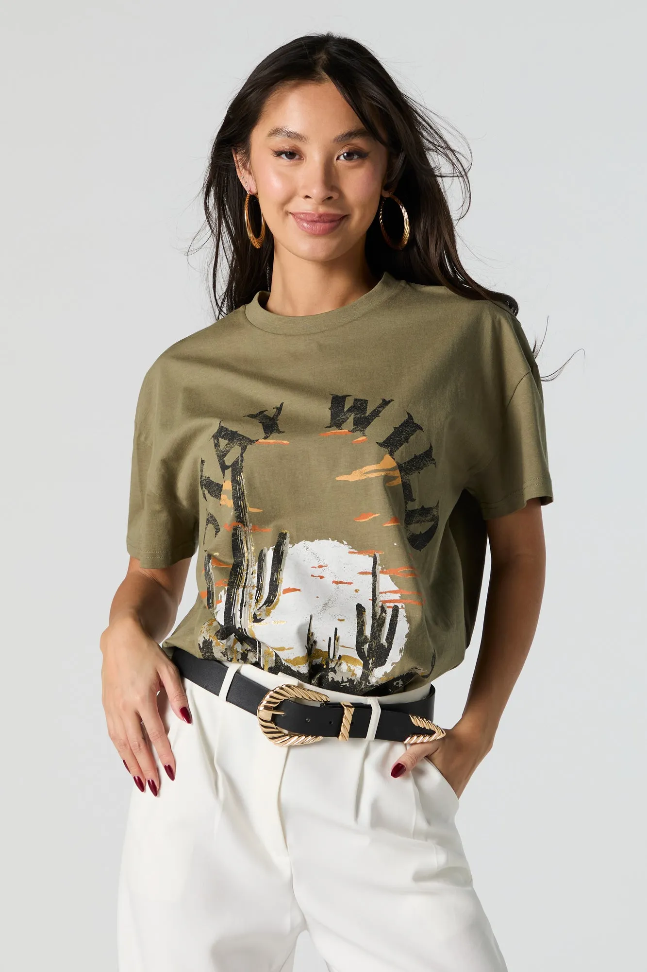 Stay Wild Graphic T-Shirt sold by Urban Planet