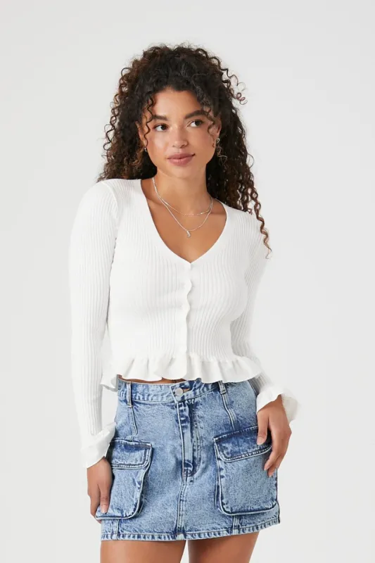 Denim Cargo Mini Skirt sold by Urban Planet