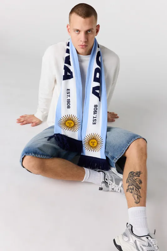 Argentina Jacquard Knit Scarf sold by Urban Planet