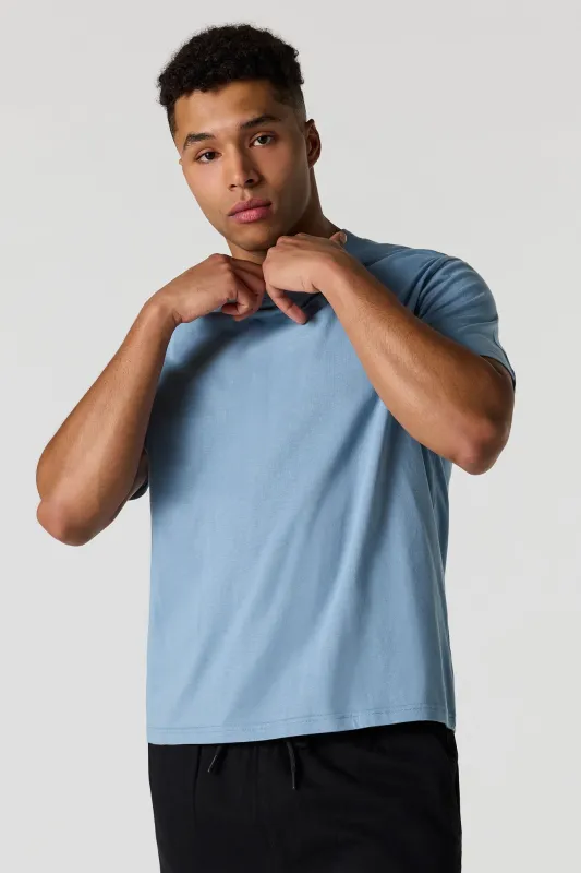 Solid Crew Neck T-Shirt sold by Urban Planet