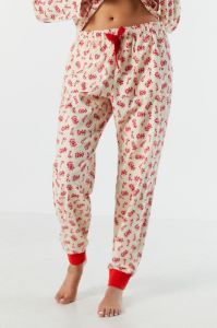 Printed Flannel Pajama Jogger sold by Urban Planet