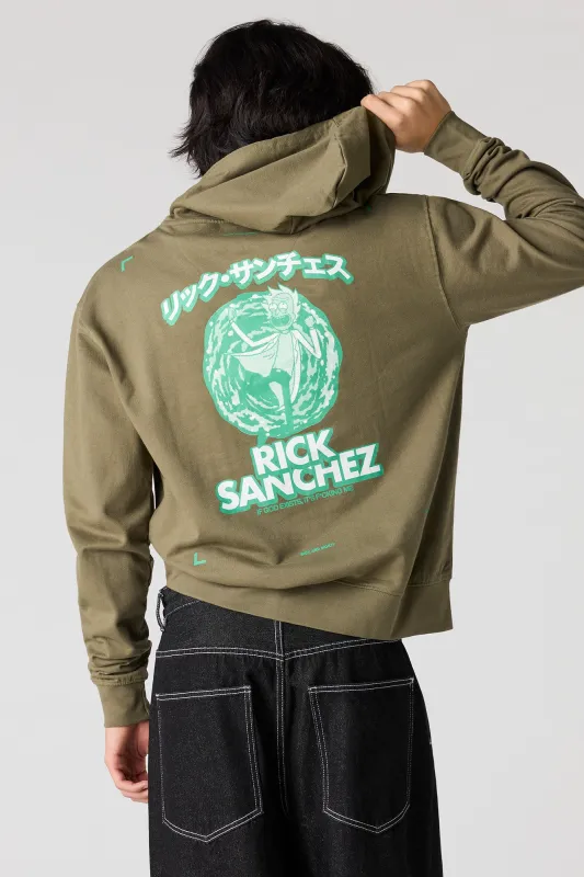 Rick Sanchez Graphic Fleece Hoodie sold by Urban Planet