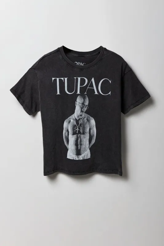 Tupac Graphic Boyfriend T-Shirt sold by Urban Planet