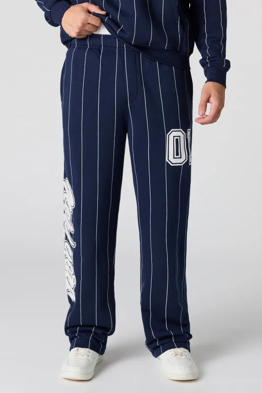 NY Twill Embroidered Fleece Sweatpant sold by Urban Planet