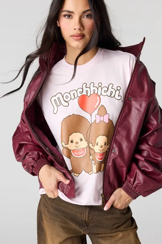 Monchhichi Graphic Boyfriend T-Shirt sold by Urban Planet