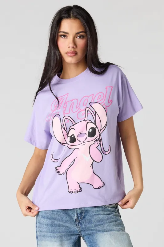 Angel Graphic Boyfriend T-Shirt sold by Urban Planet