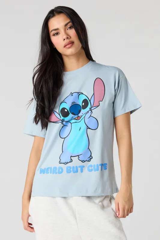 Stitch Graphic Boyfriend T-Shirt sold by Urban Planet