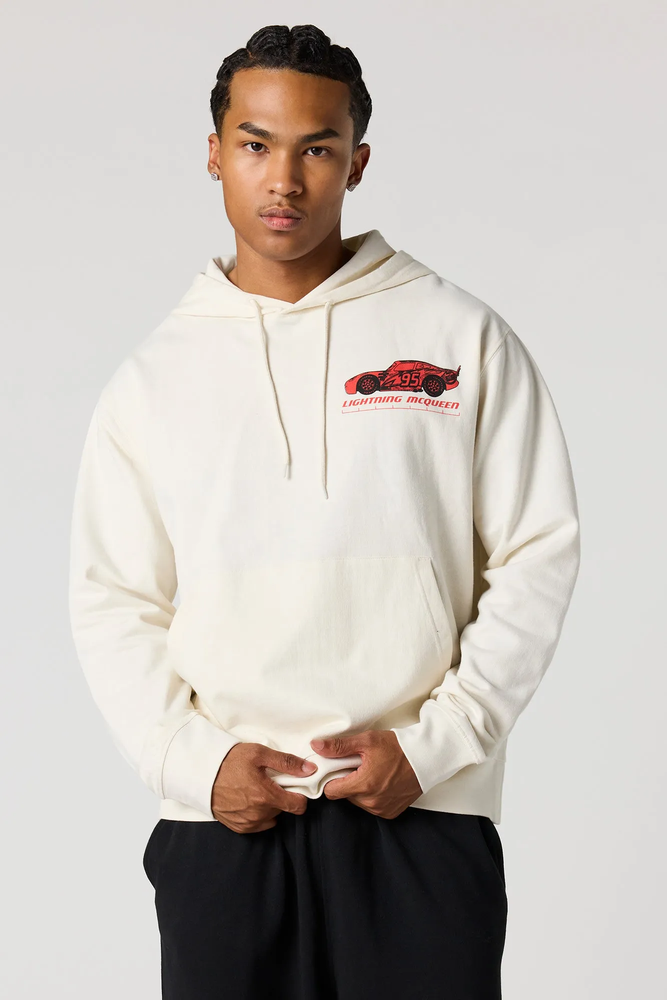 Cars Graphic Fleece Hoodie sold by Urban Planet product image thumbnail 2