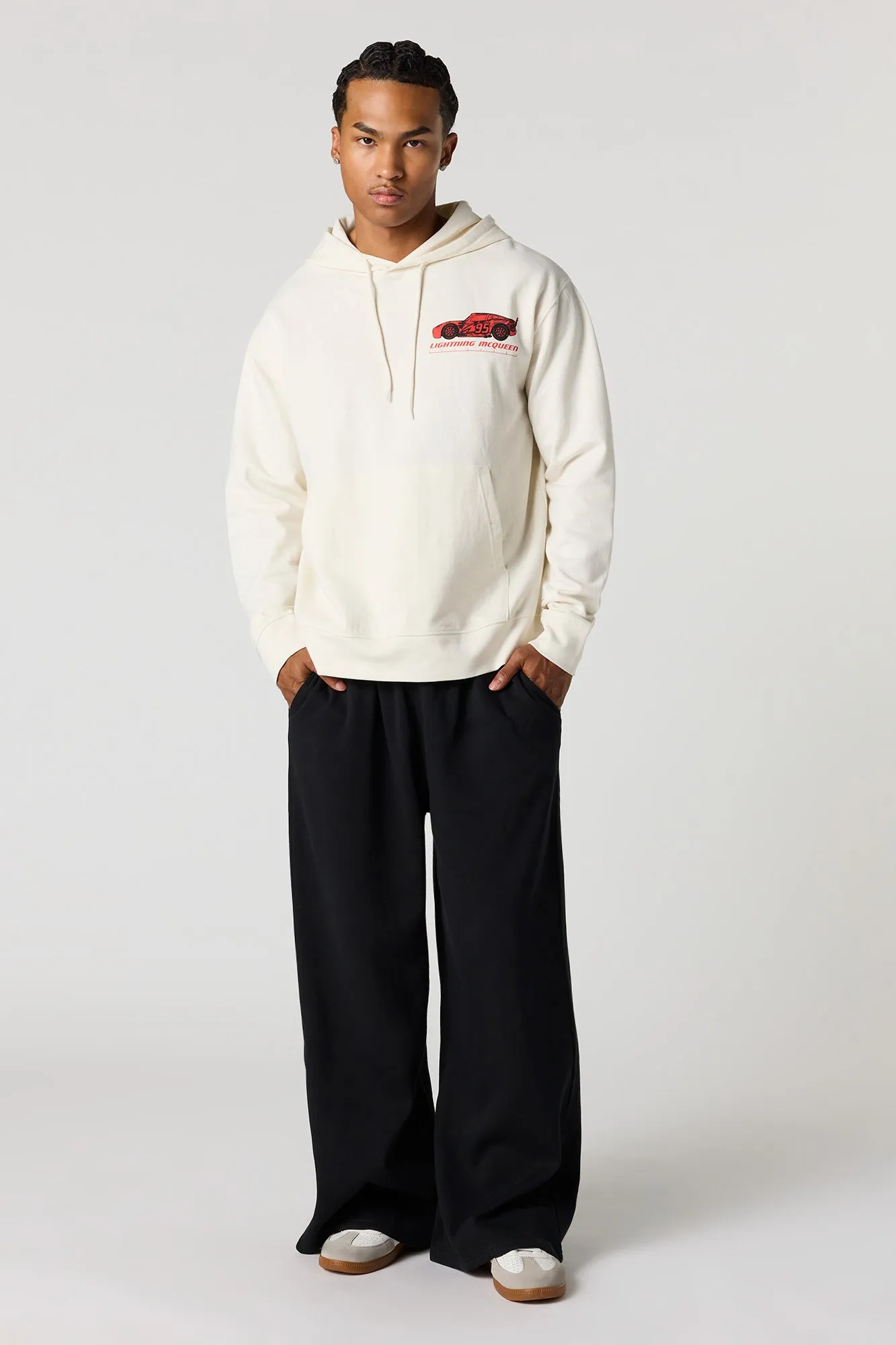 Cars Graphic Fleece Hoodie sold by Urban Planet product image thumbnail 3