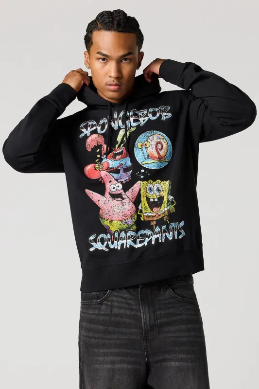 SpongeBob Graphic Fleece Hoodie sold by Urban Planet
