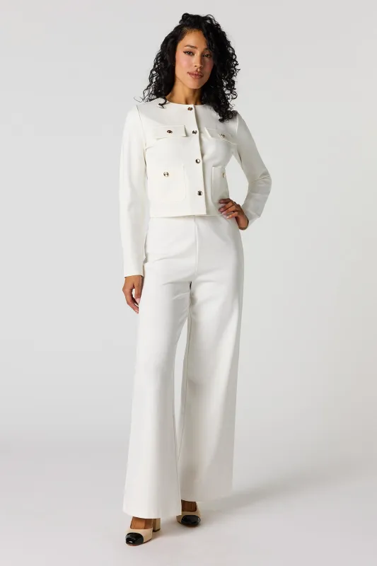 Wide Leg Dress Pant made by Urban Planet
