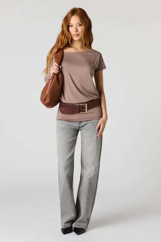 Baggy Grey Jean sold by Urban Planet