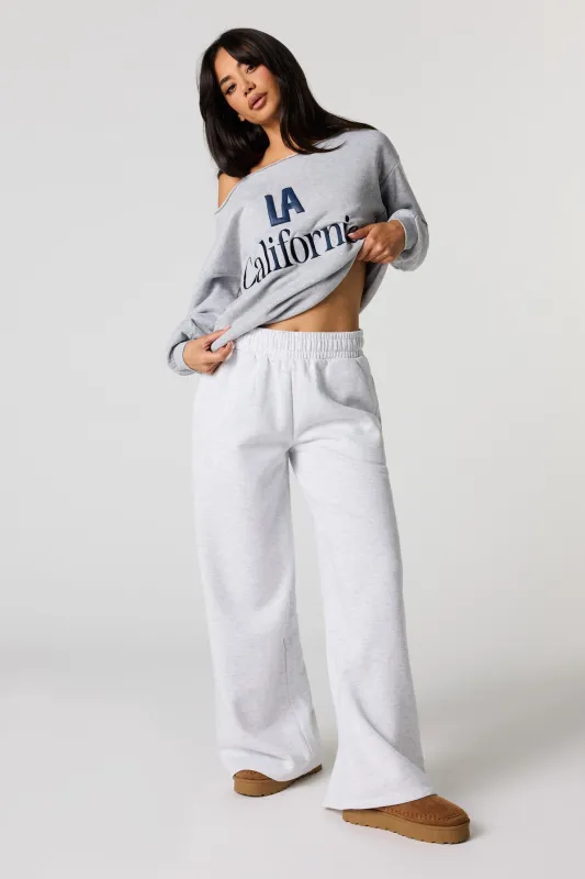 Ultra Wide Fleece Sweatpant sold by Urban Planet