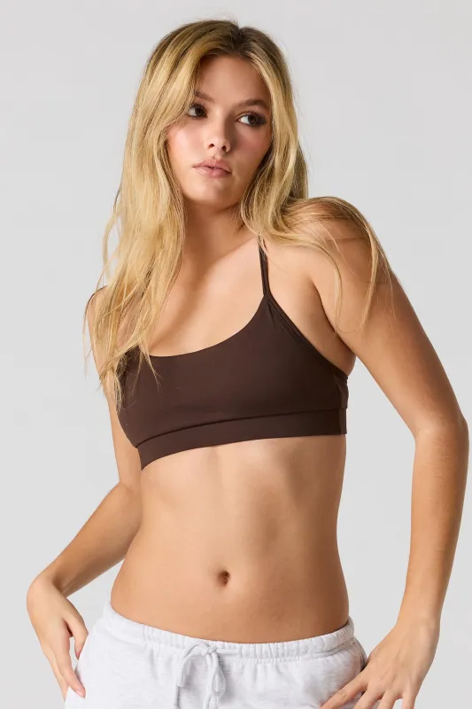 Scoop Neck Sports Bra sold by Urban Planet