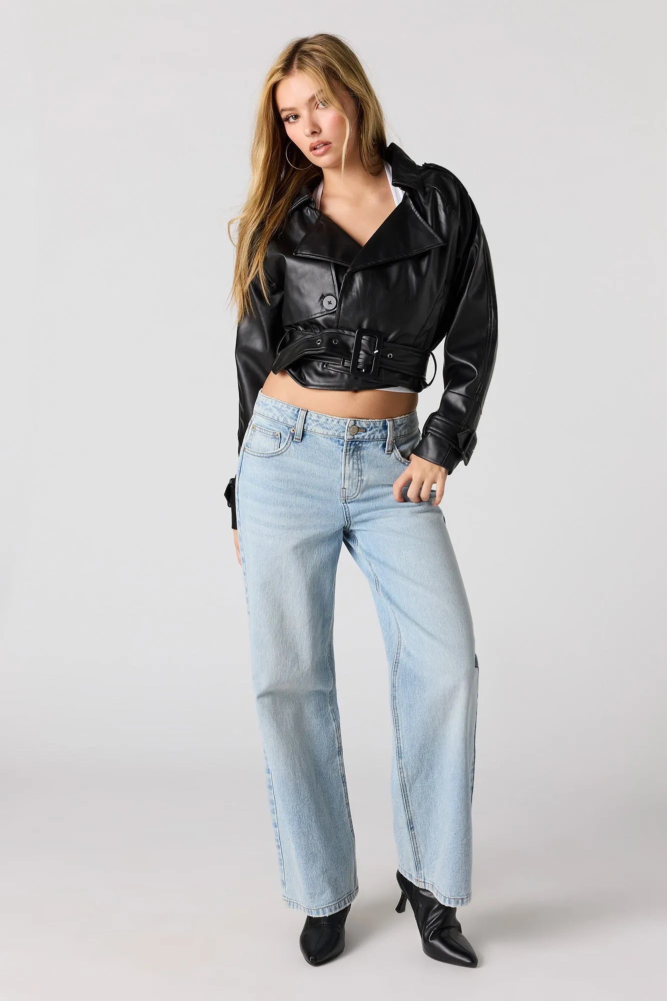 Low Rise Baggy Light Jean sold by Urban Planet