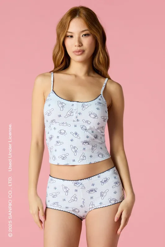 Cinnamoroll™ Print Tank & Boy Short Set sold by Urban Planet