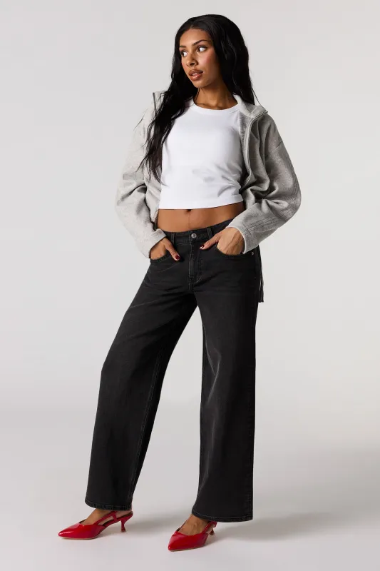 Low Rise Wide Leg Jean sold by Urban Planet