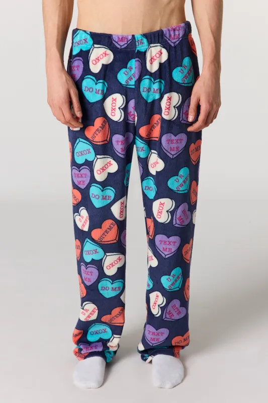 Plush Printed Pajama Pant sold by Urban Planet